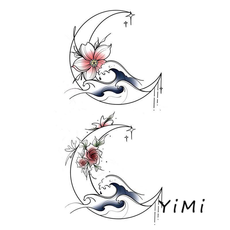 Hình xăm tạm thời không thấm nước tuyệt đẹp