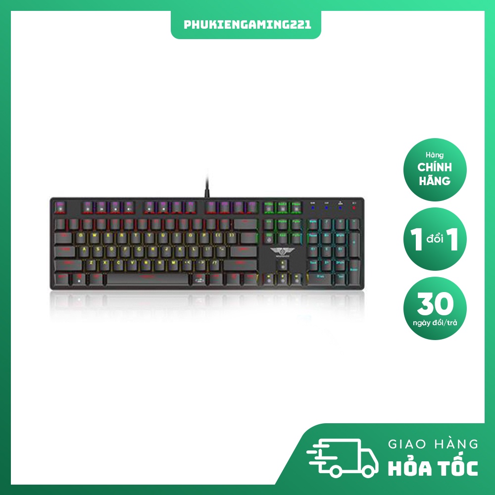 Bàn Phím Cơ Máy Tính Không Dây - Newmen GM335 Dual Mode (Wireless 2.4Ghz | Type C | LED RGB) - Hàng Chính Hãng