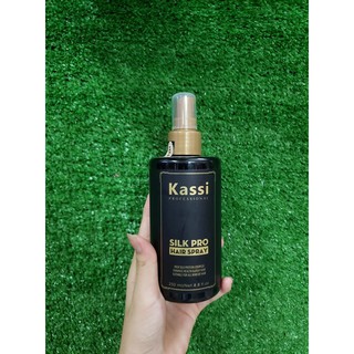 Sữa xịt dưỡng tóc khô xơ, hư tổn kassi Silk Pro Hair Spray 250ml, hàng công ty