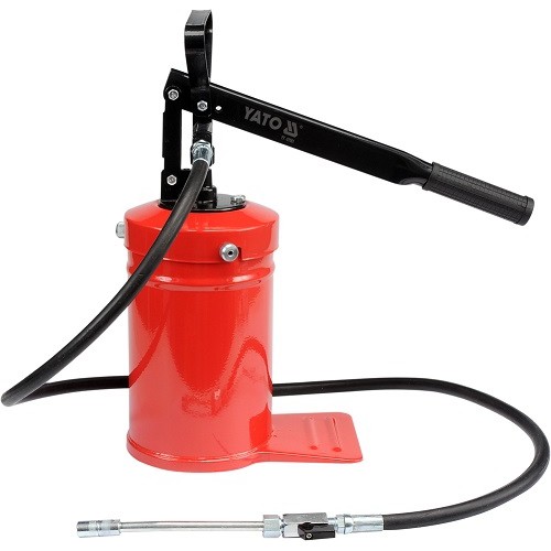 BƠM MỠ DÙNG TAY 4KG YATO YT-07061, máy bơm mỡ khí nén