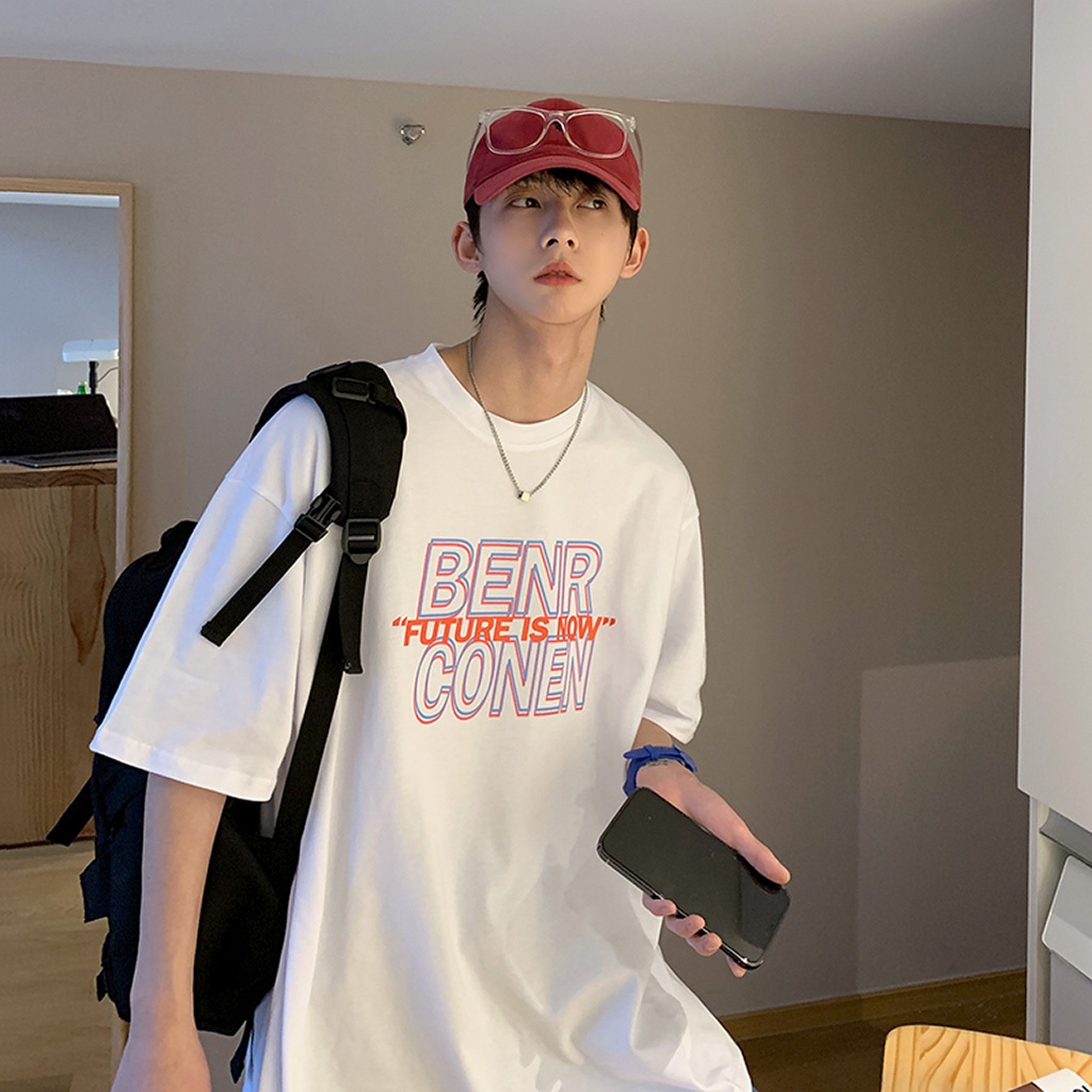 Áo Thun Nam Nữ BENR CONEN Unisex - Kiểu áo phông form rộng tay lỡ Ulzzang