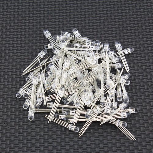 Bộ 100 Đèn LED RGB 5mm 4 pin Nhiều Màu