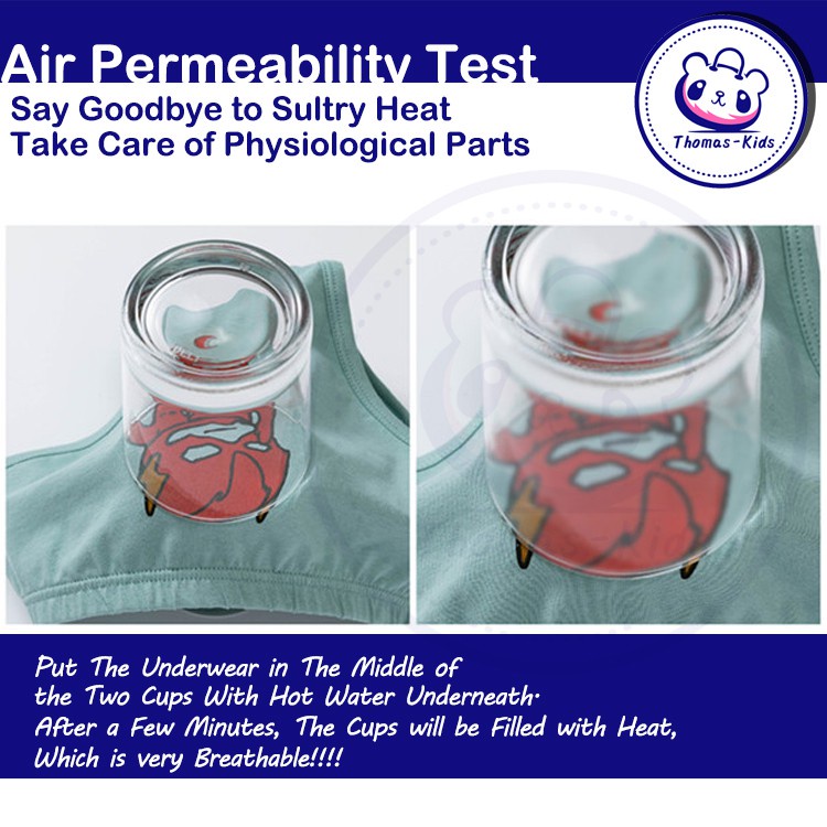 Set 5 Quần Lót Cotton Thoải Mái Họa Tiết Hoạt Hình Cho Bé Trai 3-11 Tuổi