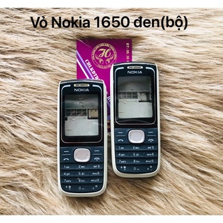 Vỏ nokia 1650 bộ(mặt trước,mặt sau,khung sườn và bàn phím)