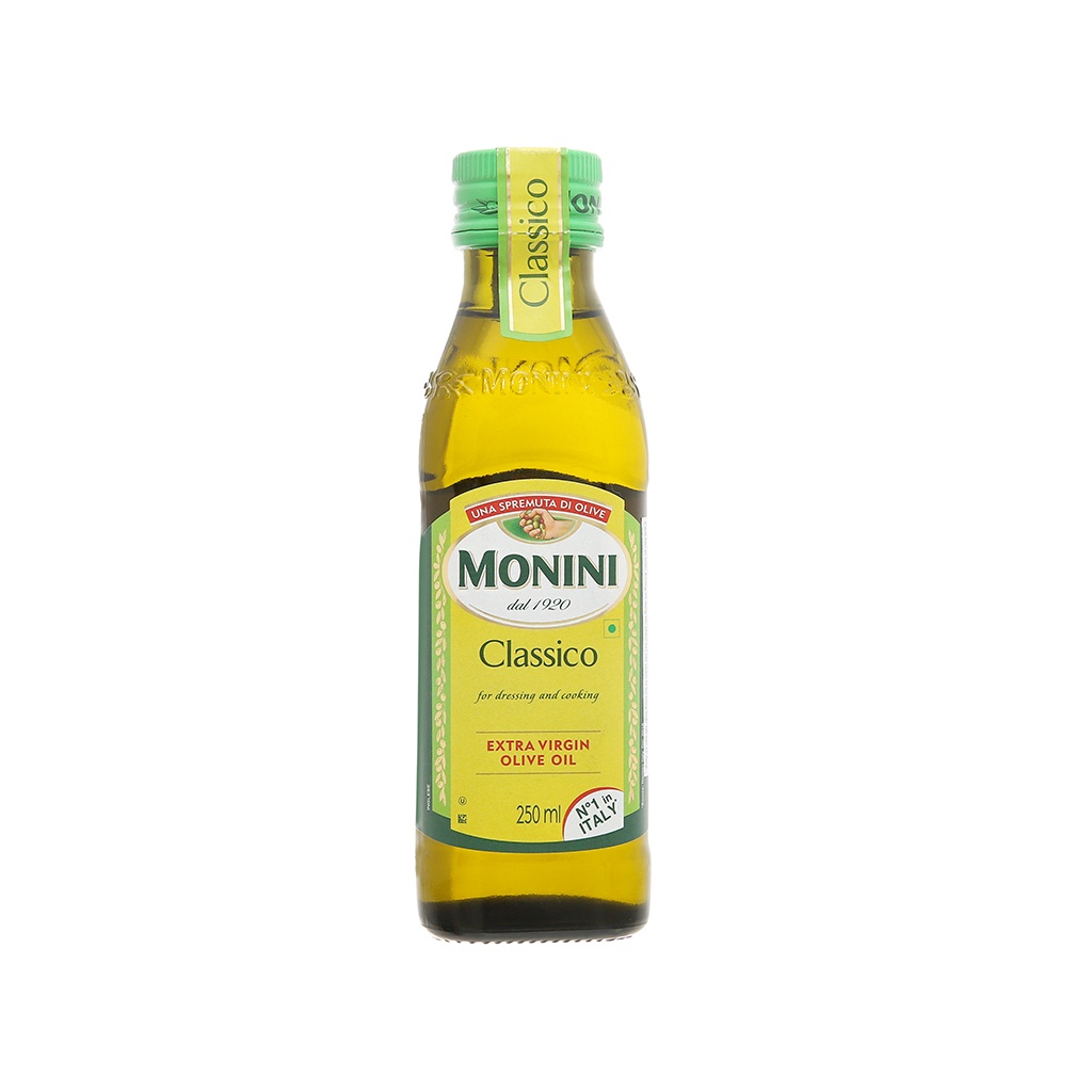 Dầu olive Extra Virgin Monini chai 250ml