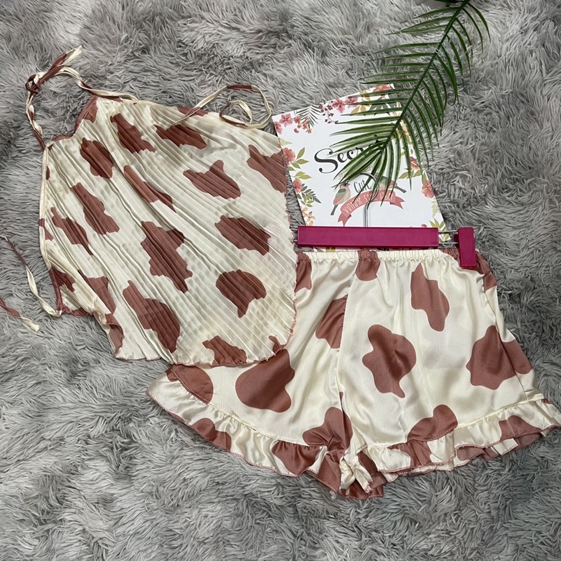 Đồ ngủ sexy , yếm ngủ bò sữa chất lụa latin mềm đẹp mặc ngủ thoải mái , gợi cảm | BigBuy360 - bigbuy360.vn