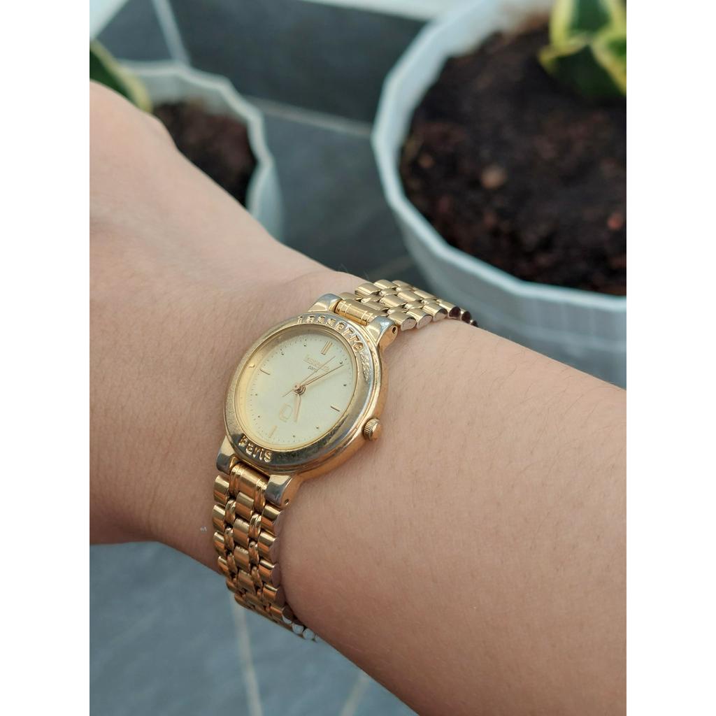 Đồng hồ nữ Lasserre chạy pin hàng Si