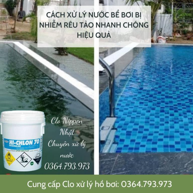 3 Kg Chlorine Nhật Xử Lý Nước ⚡Clo Nippon