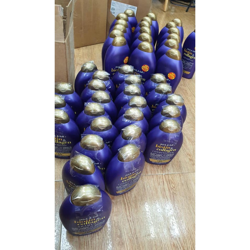 (SALE GIÁ GỐC) LẺ DẦU XẢ Thick & Full BIOTIN COLLAGEN MỸ 385ML - 577ML - 750ML -1180ML