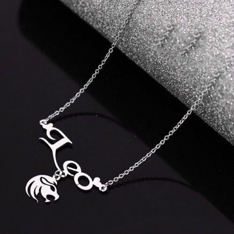 Dây chuyền inox 12 cung hoàng đạo không đen không gỉ