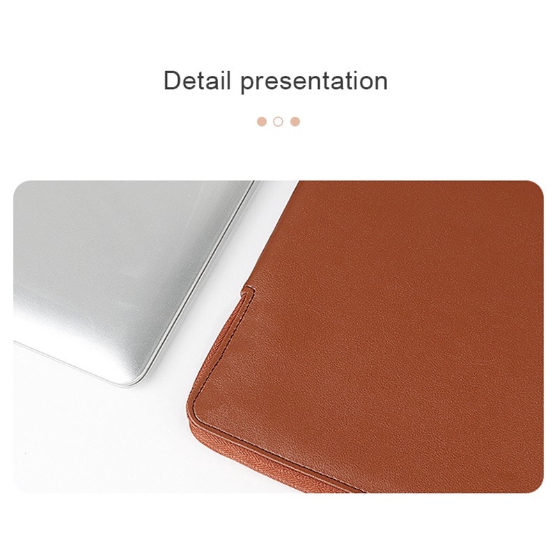 Túi Da Pu EVERTONER Đựng Laptop Chống Thấm Nước Cho Laptop 13 inch Air Pro 14 15.6 inch