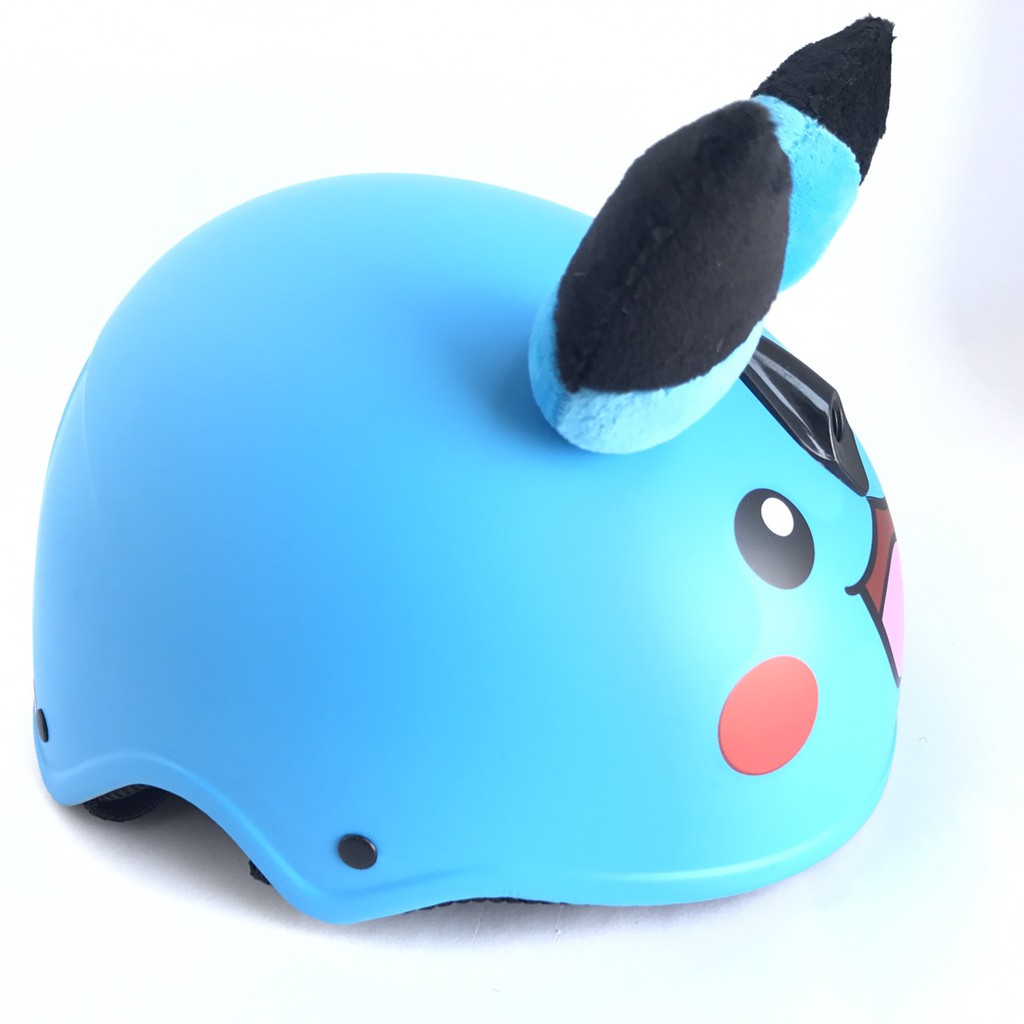 Mũ bảo hiểm trẻ em V&amp;S Helmet Pikachu xanh dương dễ thương