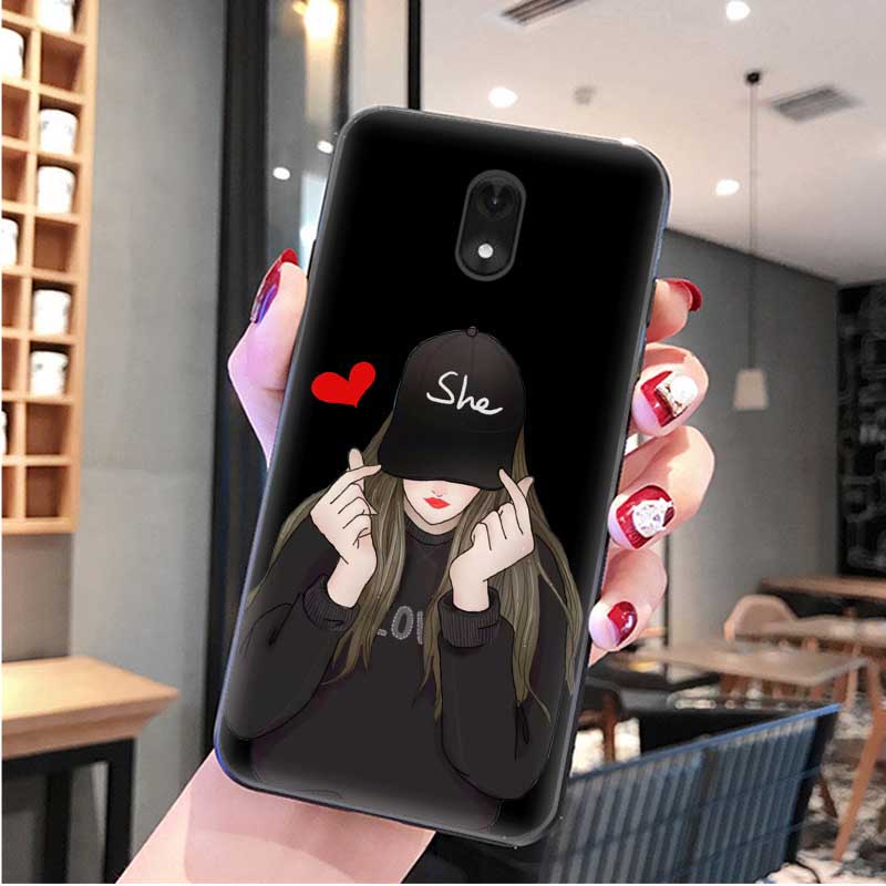 Ốp Điện Thoại Silicon Mềm Họa Tiết Hoạt Hình Dễ Thương Cho Wiko Lenny 5