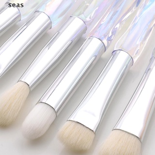 Bộ Cọ Trang Điểm Đánh Phấn Nền / Phấn Mắt Cán Pha Lê