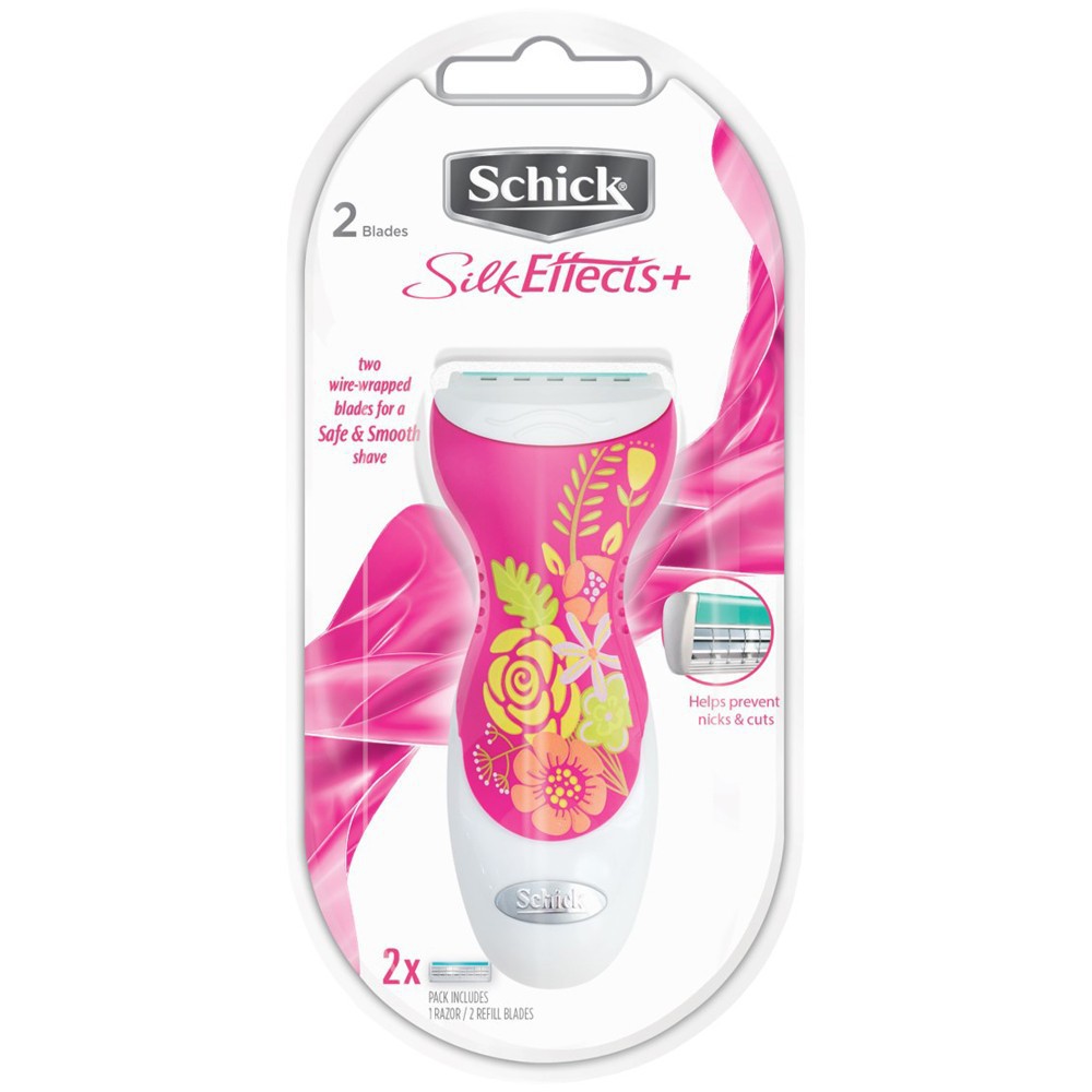 Dao cạo cho nữ Schick Effect + 2S – Bộ dao cạo Schick + 02 lưỡi