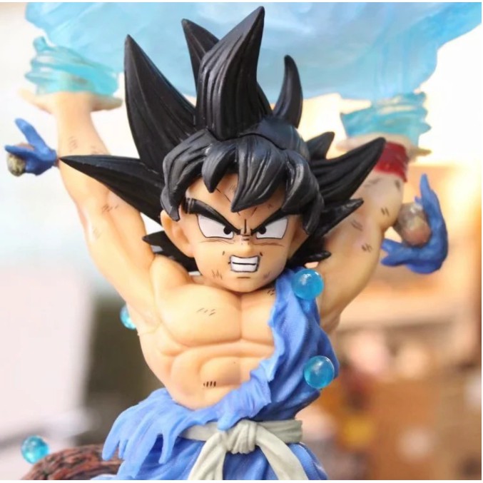 Mô hình Dragon ball Songoku chưởng Genki hủy diệt có Led 50cm