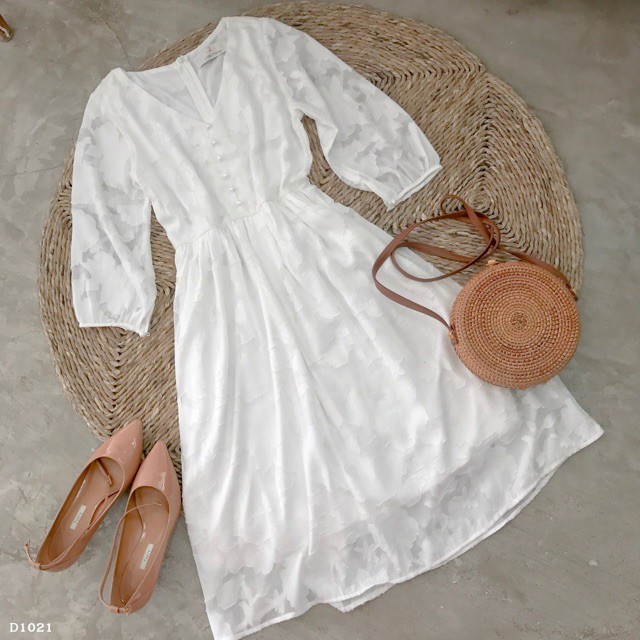 Đầm dự tiệc cao cấp / Váy tiểu thư tôn dáng chuẩn đẹp cho chị em Đầm Nữ Hoài Thương | BigBuy360 - bigbuy360.vn