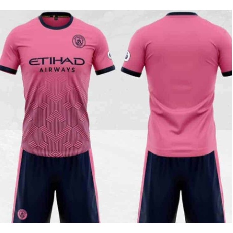 Quần áo bóng đá Sao Việt 2022 Man City Hồng