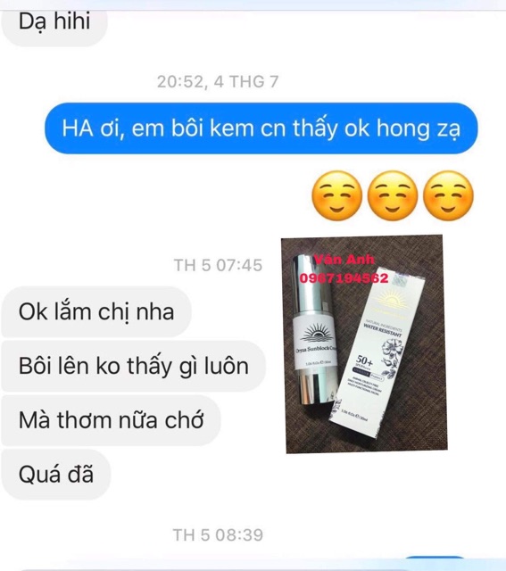 KEM CHỐNG NẮNG VẬT LÝ ORYZA SUNBLOCK