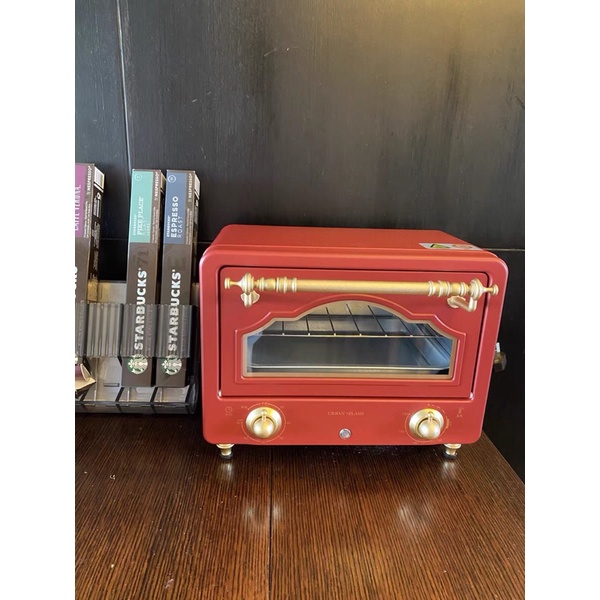 Lò nướng Urban Splash phong cách retro, hoàng gia 10L chính hãng của Anh