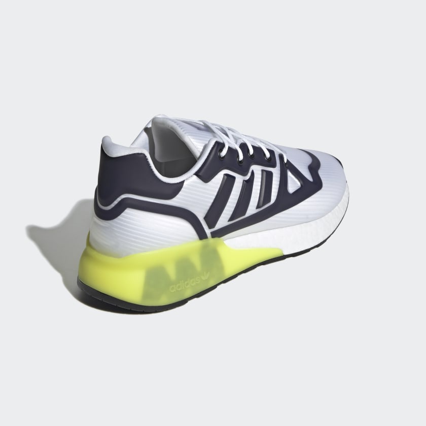 Giày adidas chính hãng Zx 2k Futureshell &quot;Cloud White/Acid Yellow&quot; G55509 - Bounty Sneakers