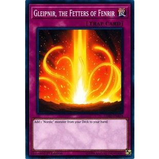 Thẻ bài Yugioh - TCG - Gleipnir, the Fetters of Fenrir / LEHD-ENB24'