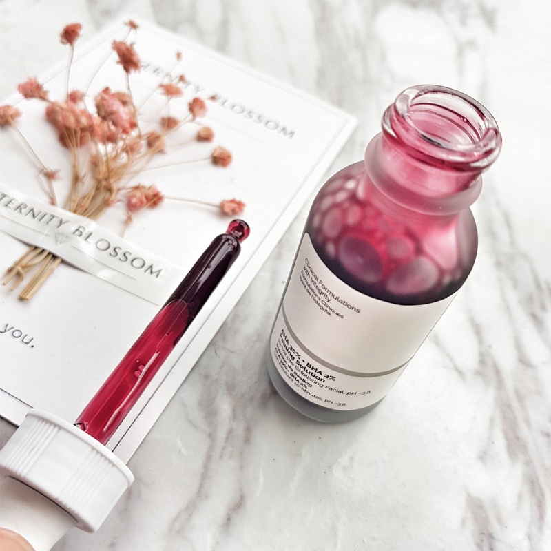 [Hàng mới về] Tinh chất loại bỏ mụn đầu đen The Ordinary AHA 30% BHA 2% dạng lột làm sáng da 30ml
