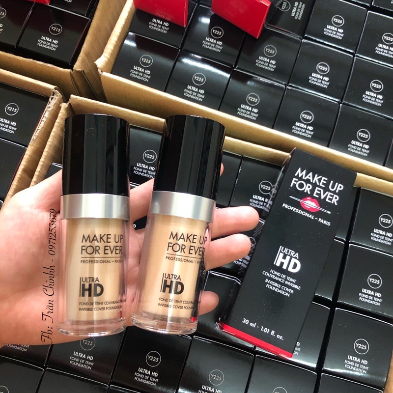 Có sẵn - Kem nền Make Up For Ever Ultra HD Foundation (Mufe - Makeup Forever)