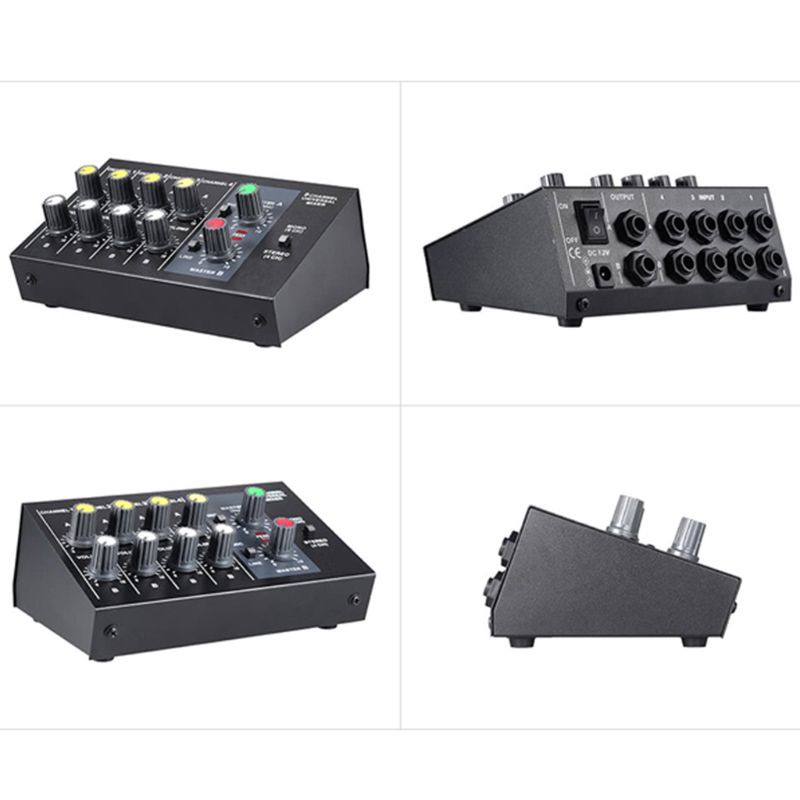 Bảng điều khiển trộn phổ âm kỹ thuật số 8 kênh Mono/ Stereo Mono/ Stereo EU/ US chất lượng cao