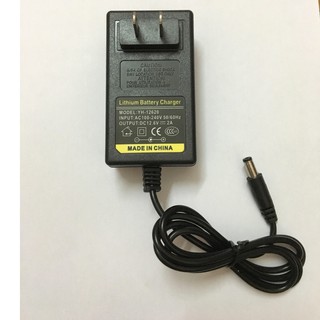 Sạc 3S Vuông 12.6V - 2A , Có Đèn Báo Đầy, Giắc Sạc 5.5*2.1mm.