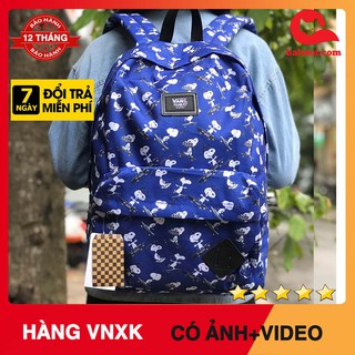 Balo Vans x Peanuts Old Skool II Navy [HÀNG XUẤT DƯ XỊN] kiểu dáng thời trang chất vải chống nước, quai chắc chắn