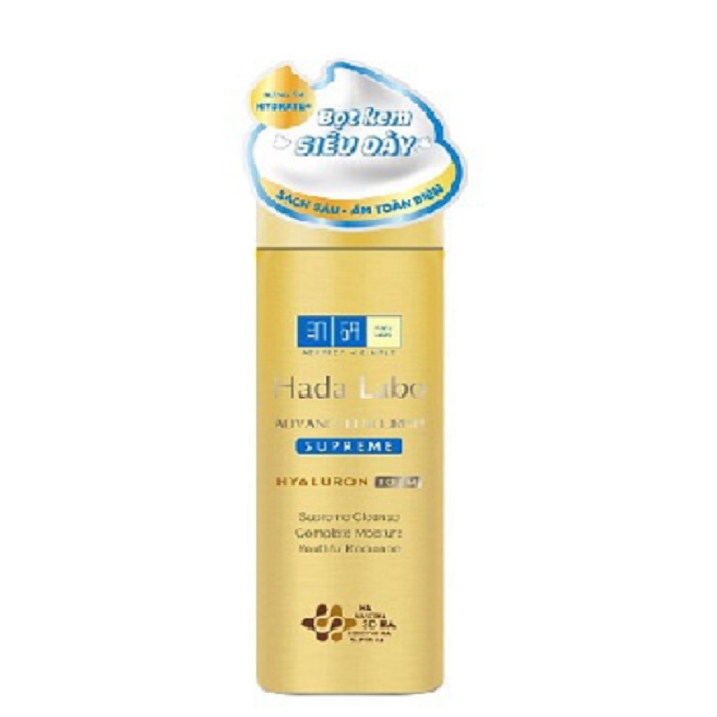 Bọt Kem Rửa Mặt Dưỡng Ẩm Toàn Diện Hada Labo Advanced Nourish Supreme Foaming Wash 100g