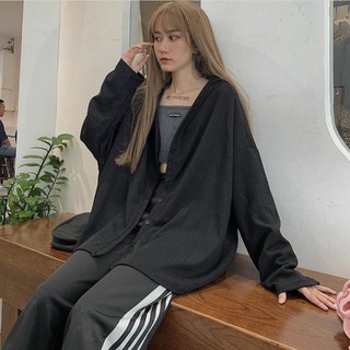 Áo Cardigan ulzzang basic trơn 3 màu