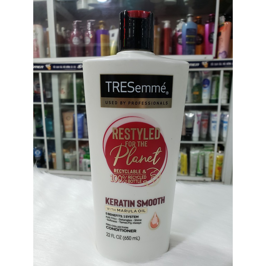 Dầu Xả TRESemme Cho Tóc Nhuộm Keratin Smooth 650ml – Mỹ