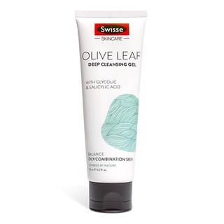 [BẢN MỚI] SỮA RỬA MẶT SWISSE OLIVE LEAF DÀNH CHO DA DẦU MỤN DẠNG GEL HÀNG ÚC