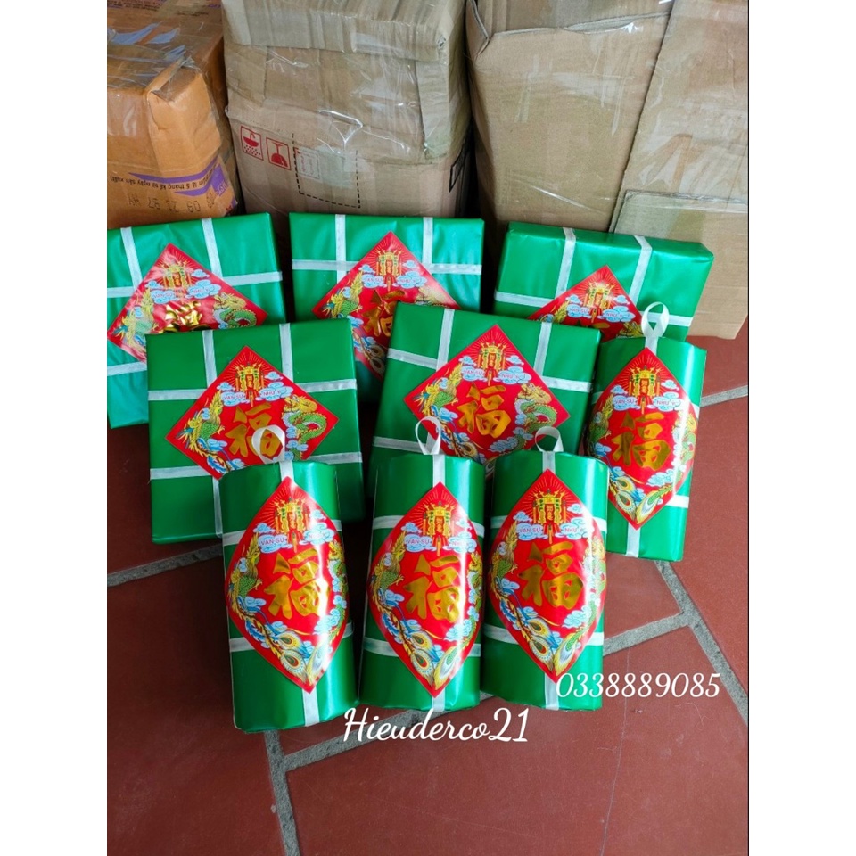Mô hình bánh chưng  bánh tét trang trí tết 2022