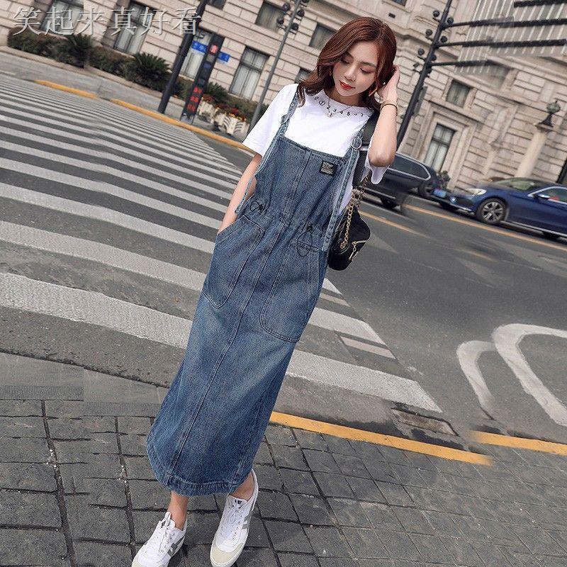 2021✥❣Đầm Yếm Dáng Dài Form Rộng Plus Size Cho Nữ 100kg | BigBuy360 - bigbuy360.vn