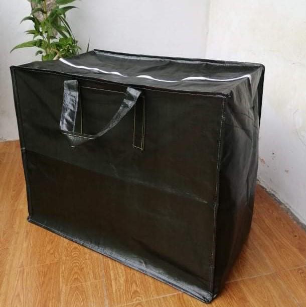 TÚI BẠT DỨA ĐỰNG ĐỒ MÀU XANH RÊU CHẤT LƯỢNG