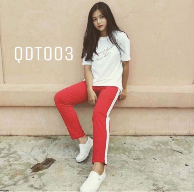 QUẦN STRIPED PANT ĐỎ 1LINE - CỰC NỖI BẬT | BigBuy360 - bigbuy360.vn