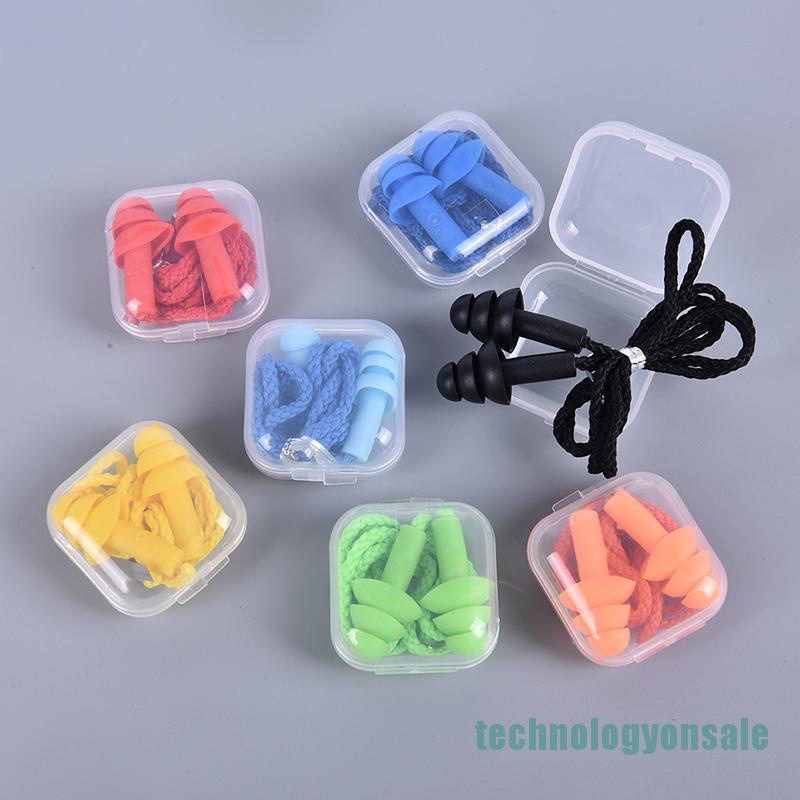 Nút Silicone Cách Âm Kèm Dây Đeo Tiện Dụng Khi Sử Dụng