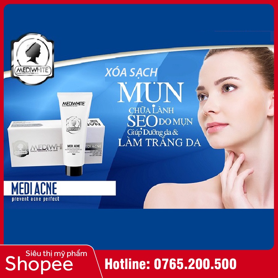 Kem Mụn Medi White - Medi Acne - Ngừa Mụn, Hết Thâm Hiệu Quả | BigBuy360 - bigbuy360.vn