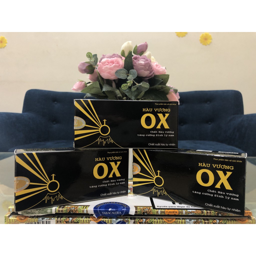 Hàu vương OX plus - Tăng cường sinh lý nam giới,tăng chất lượng tinh trùng,Cải thiện xuất tinh sớm, yếu sinh lý-Hộp 30v