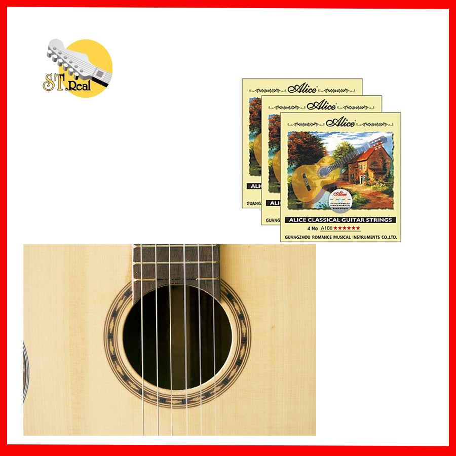 Dây đàn guitar nilon Alice A106- thích hợp cho đàn classic