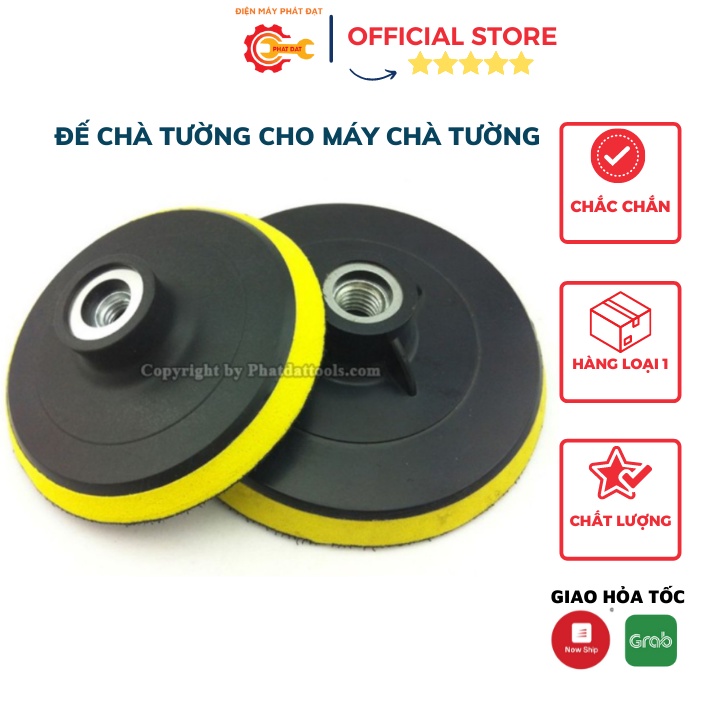 Đế Máy Chà Tường 180 Đế Cho Máy Xoa Tường Làm Sơn Bả