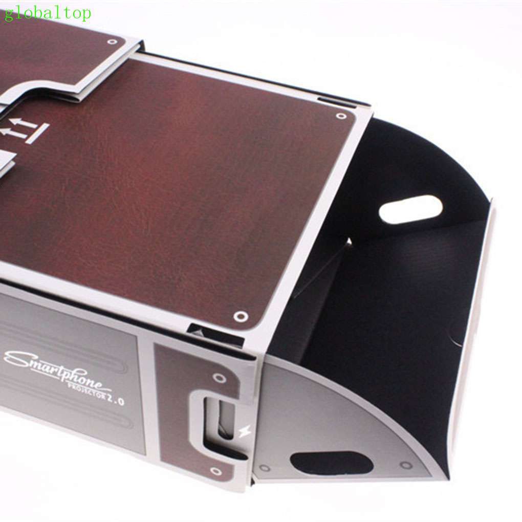 Máy Chiếu 3d Làm Bằng Bìa Cứng Diy Cho Điện Thoại Di Động