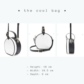 TÚI TRỐNG TRẮNG ĐEN CỦA F21 - CHÍNH HÃNG