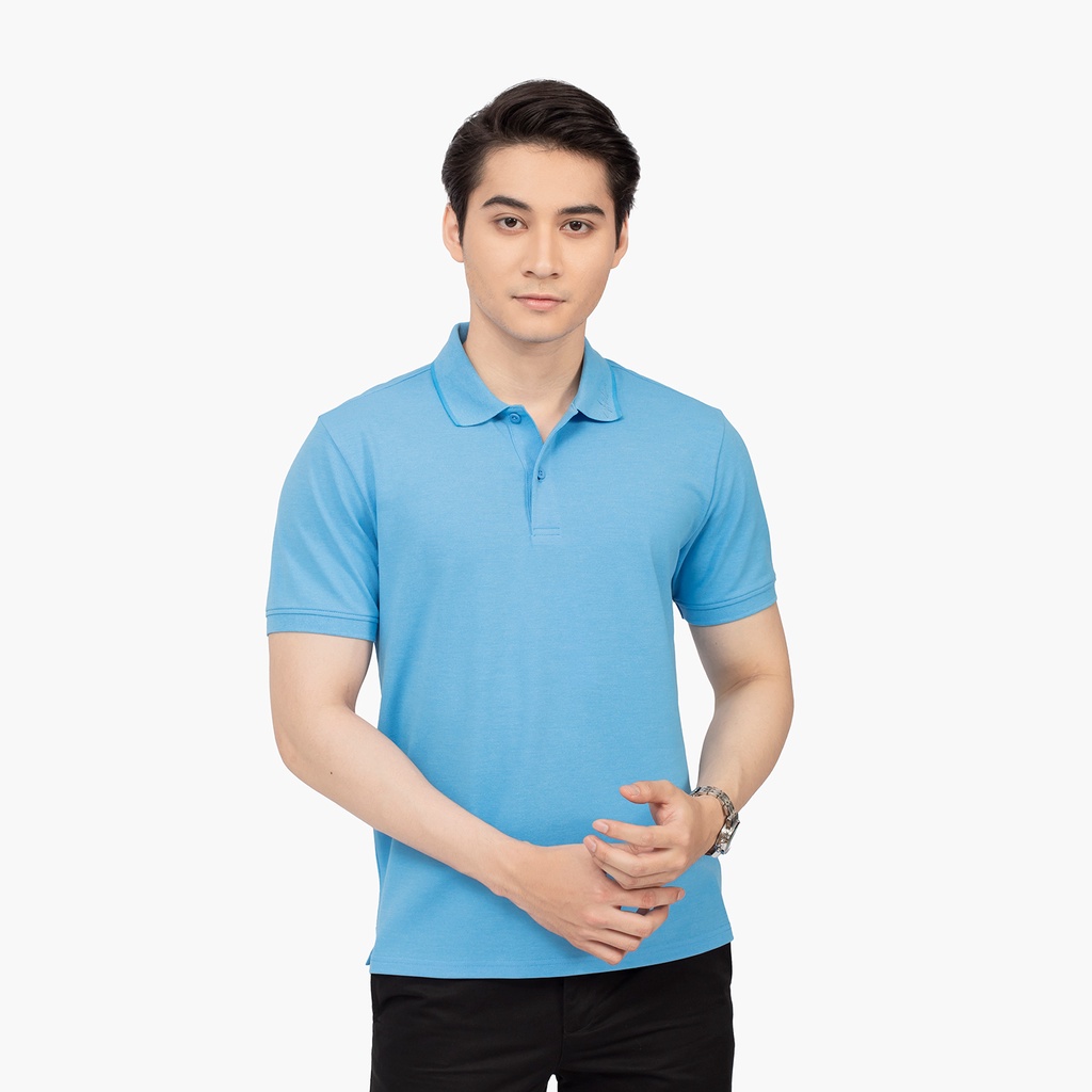 Áo polo nam ngắn tay ARISTINO thiết kế đơn giản tinh tế, chất mềm mại, thoáng khí -  APS051S2