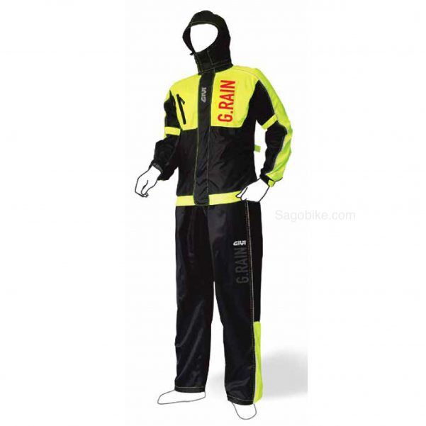 Áo Mưa Givi G-Rain Givi Gra01.AX, áo mưa bộ givi Grain cao cấp
