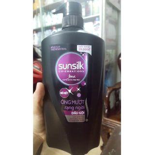 DẦU GỘI SUNSILK ÓNG MƯỢT RẠNG NGỜI 900G
