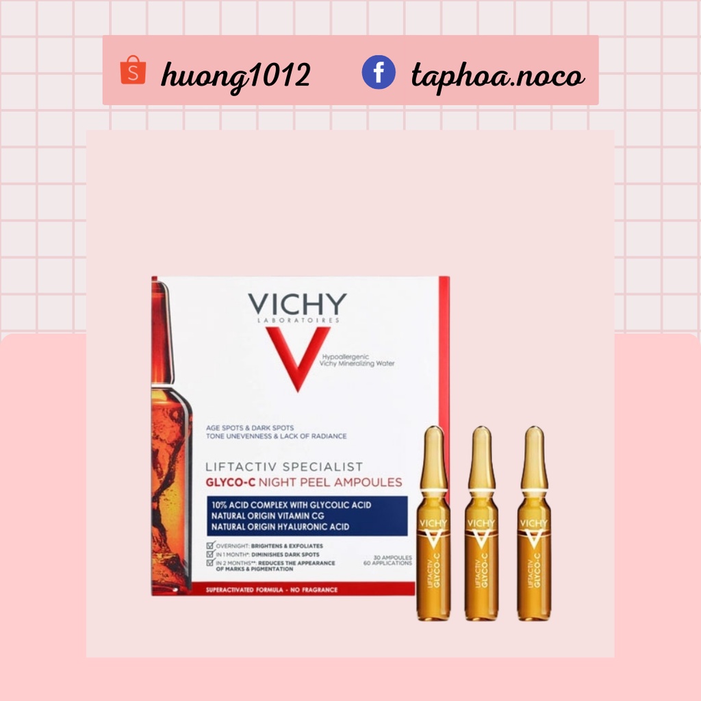 Tinh Chất Vichy Glyco C Ampoules